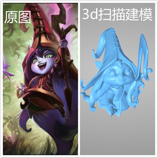 3D打印英雄联盟手办模型？还原度令人惊叹！