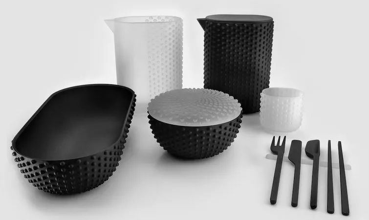 3D打印家居用品，完成了“一物多用”的设计理念。